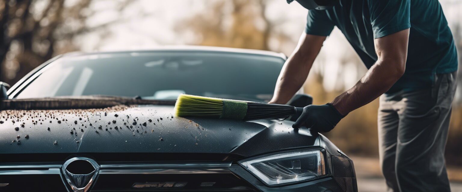 Using a DIY car detailing kit